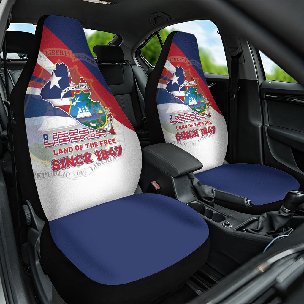 Liberia 1847 Car Seat Cover Happy Independence Day