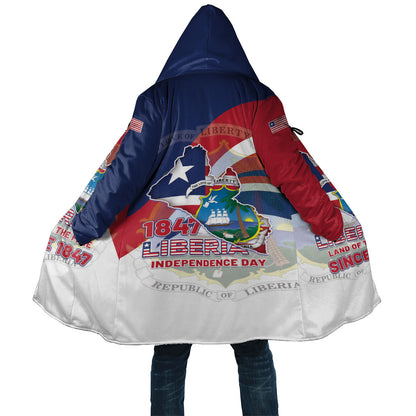Liberia 1847 Cloak Happy Independence Day