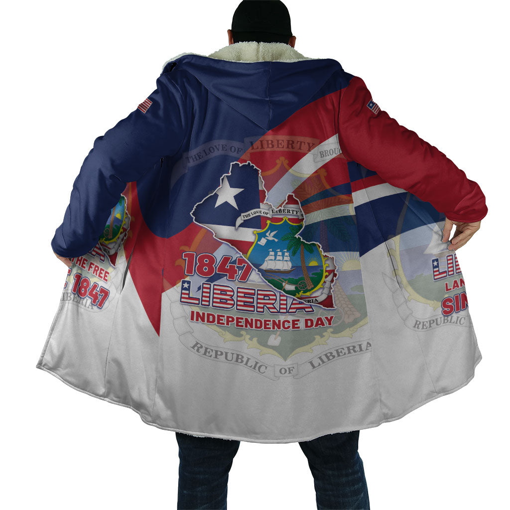 Liberia 1847 Cloak Happy Independence Day