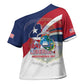 Liberia 1847 Cross Shoulder Shirt Happy Independence Day
