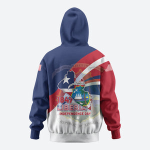 Liberia 1847 Hoodie Happy Independence Day