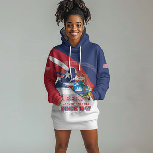 Liberia 1847 Hoodie Dress Happy Independence Day