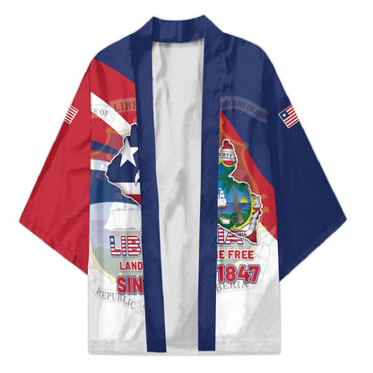 Liberia 1847 Kimono Happy Independence Day
