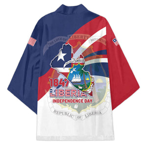 Liberia 1847 Kimono Happy Independence Day