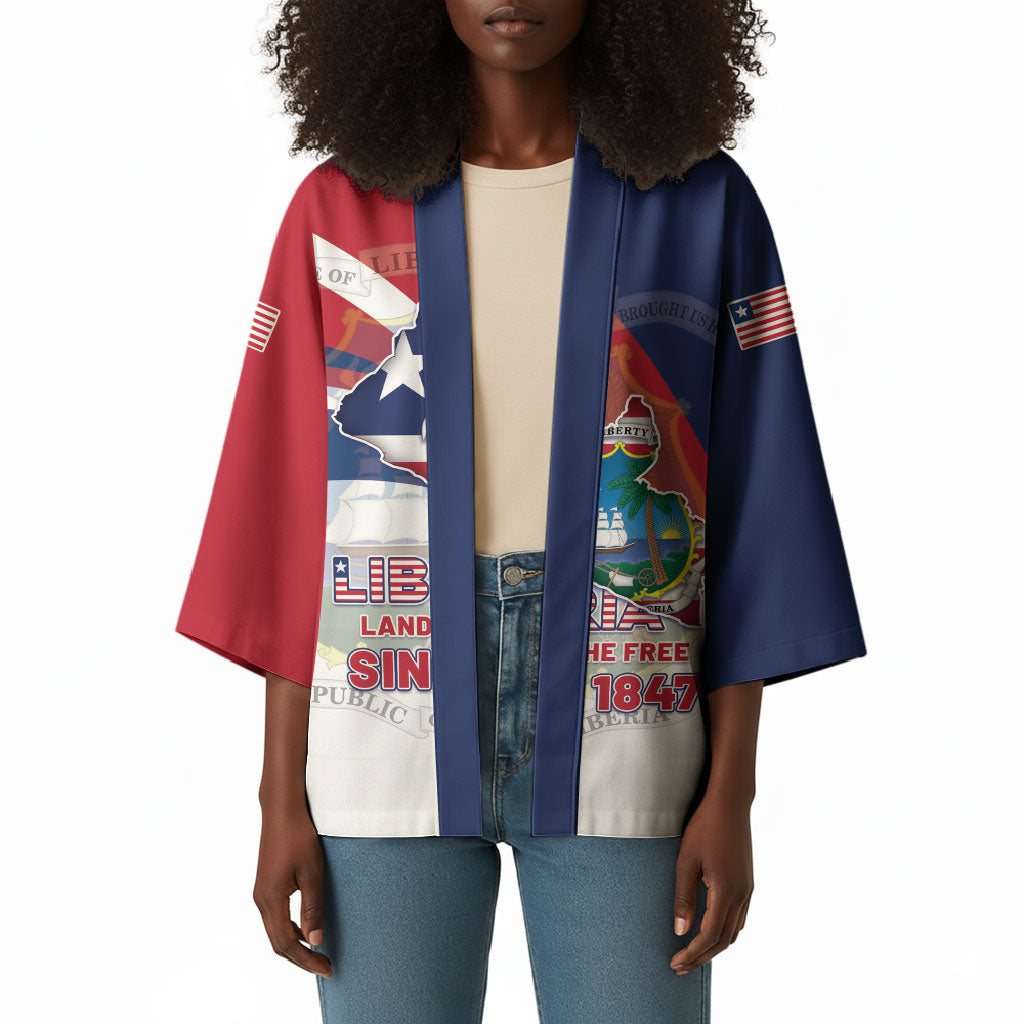 Liberia 1847 Kimono Happy Independence Day