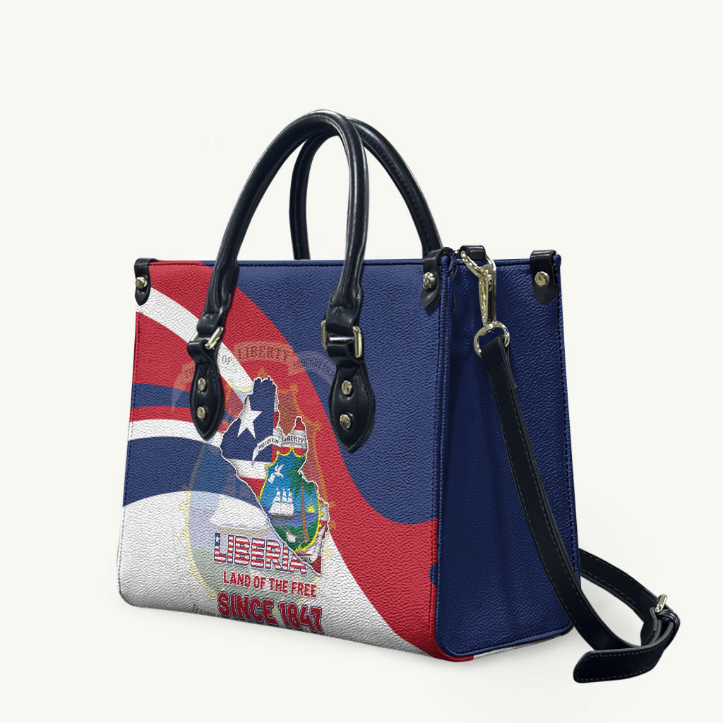 Liberia 1847 Leather Bag Happy Independence Day