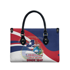 Liberia 1847 Leather Bag Happy Independence Day