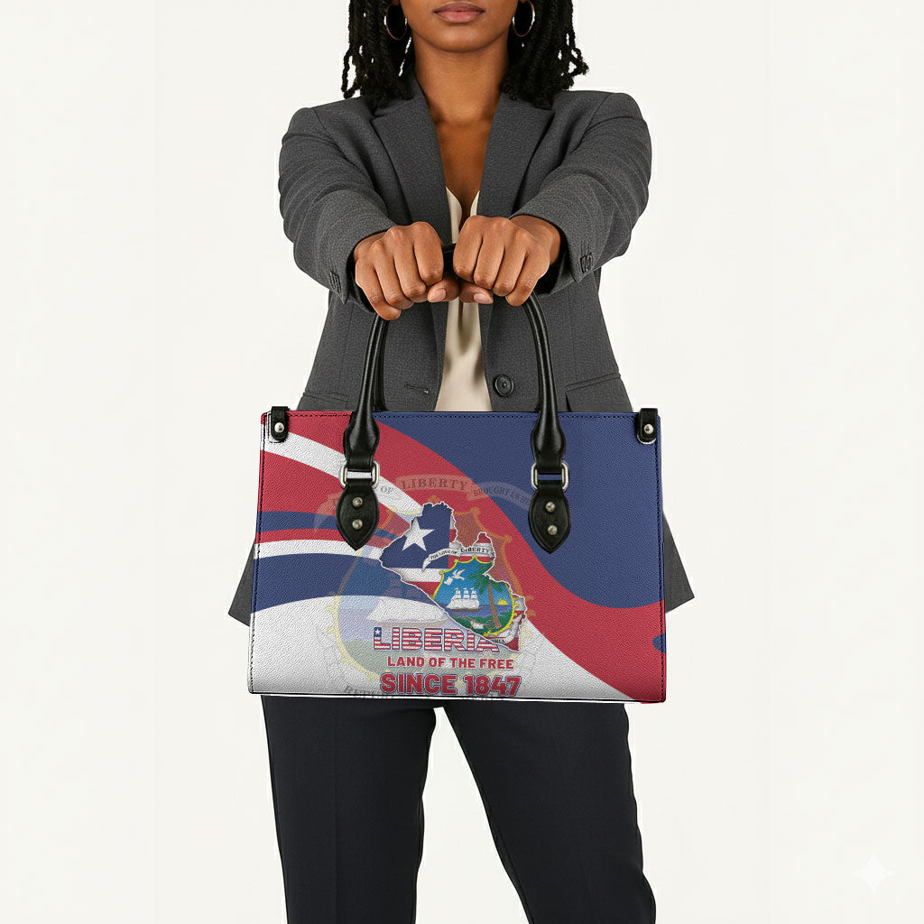 Liberia 1847 Leather Bag Happy Independence Day