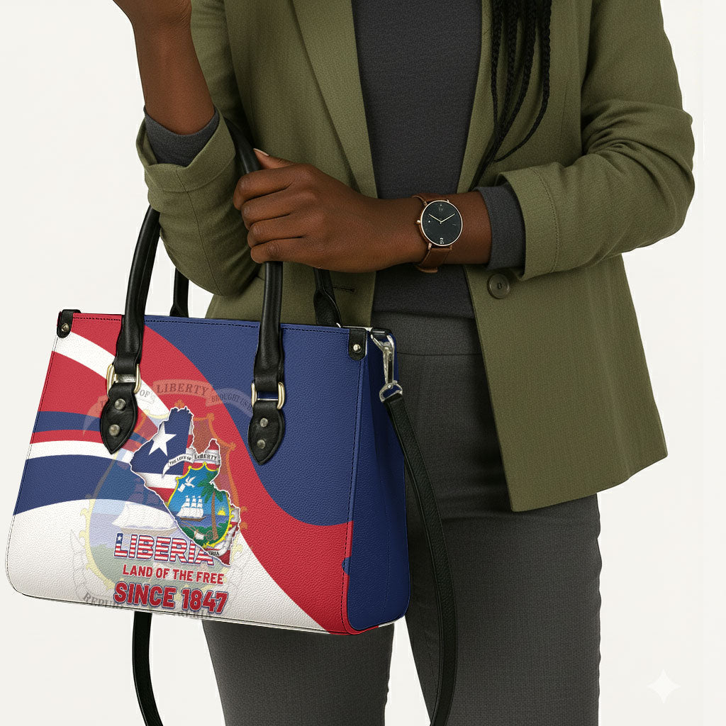 Liberia 1847 Leather Bag Happy Independence Day