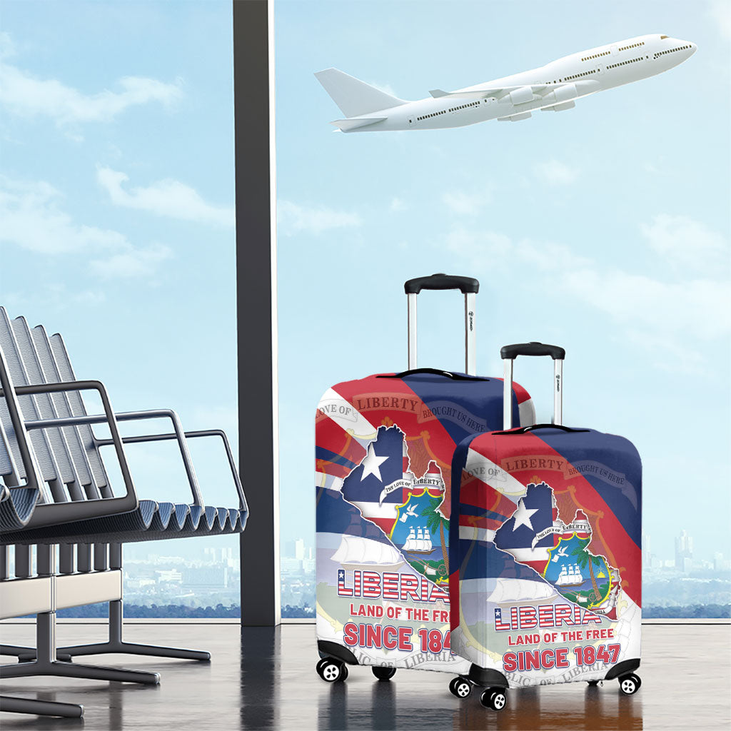 Liberia 1847 Luggage Cover Happy Independence Day