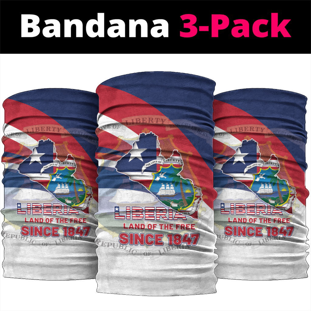 Liberia 1847 Neck Gaiter Happy Independence Day