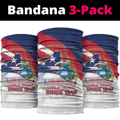 Liberia 1847 Neck Gaiter Happy Independence Day