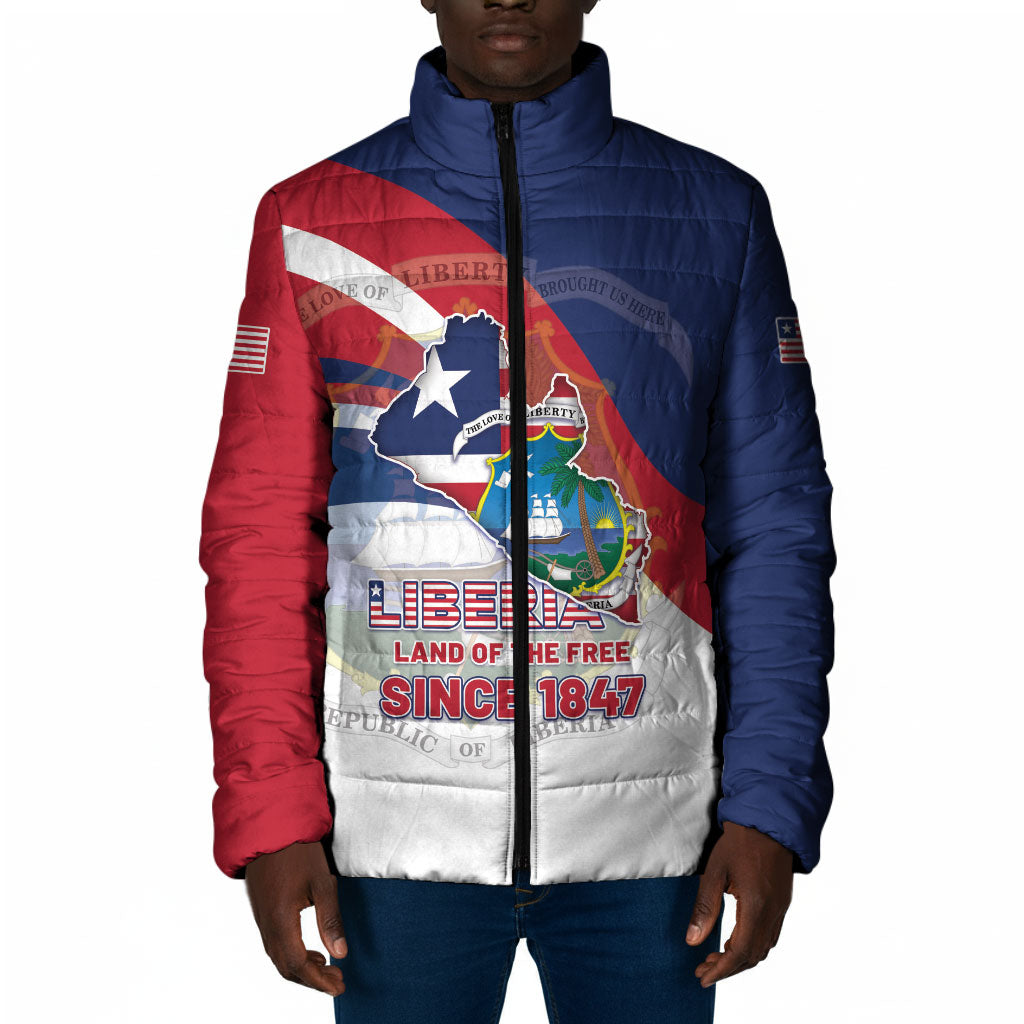 Liberia 1847 Padded Jacket Happy Independence Day
