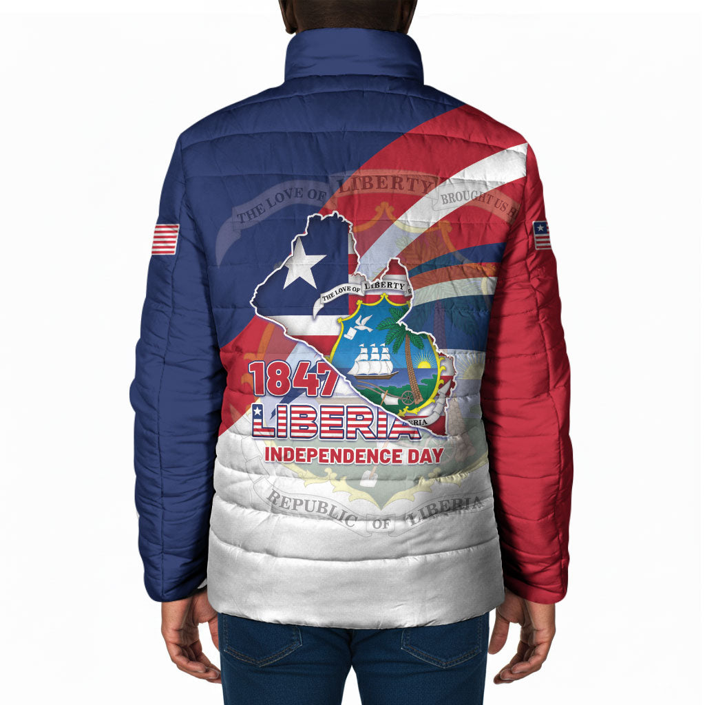 Liberia 1847 Padded Jacket Happy Independence Day