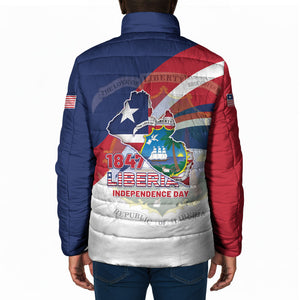 Liberia 1847 Padded Jacket Happy Independence Day