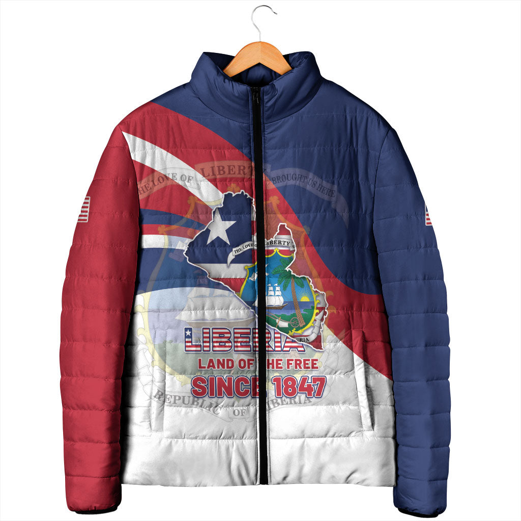 Liberia 1847 Padded Jacket Happy Independence Day