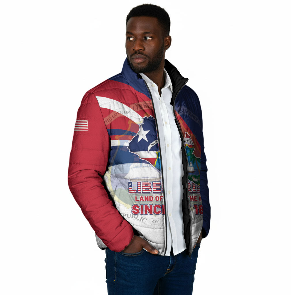 Liberia 1847 Padded Jacket Happy Independence Day