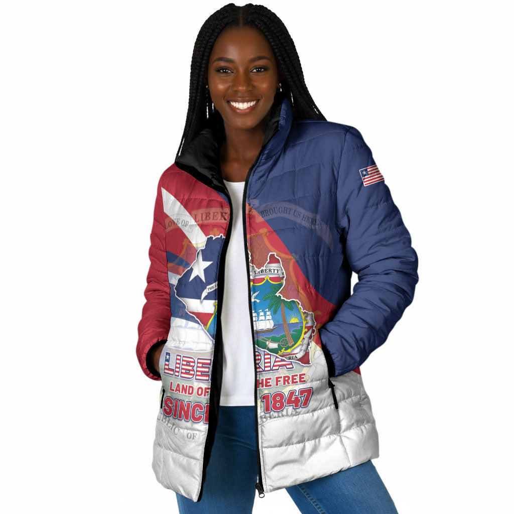 Liberia 1847 Padded Jacket Happy Independence Day