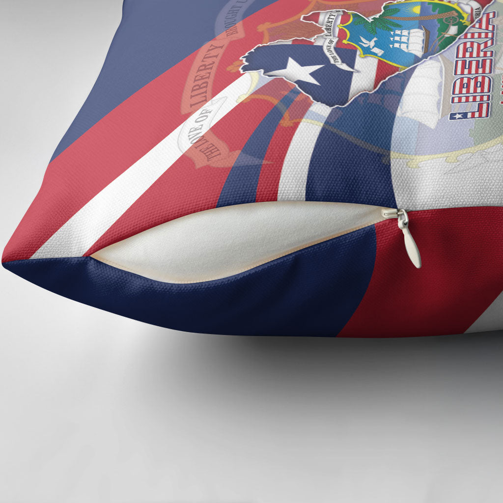 Liberia 1847 Pillow Cover Happy Independence Day