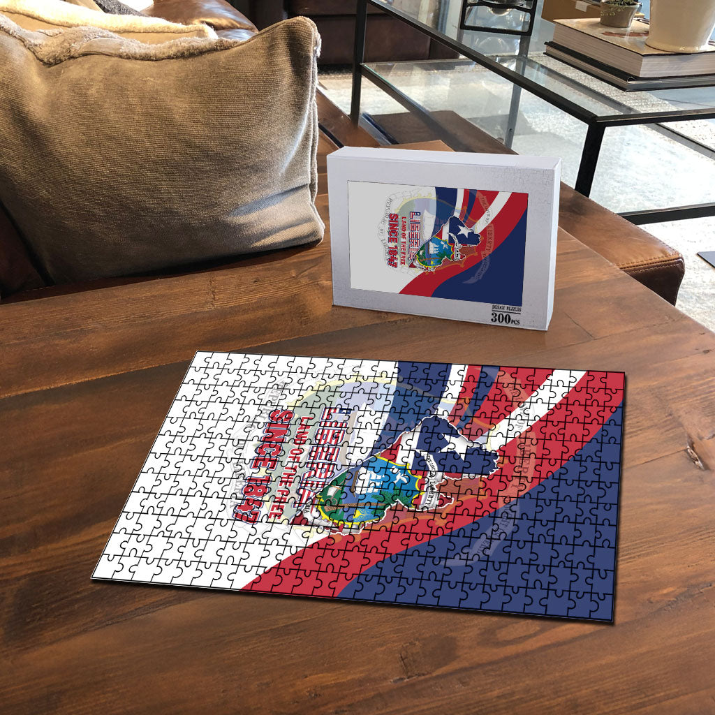 Liberia 1847 Puzzle Happy Independence Day