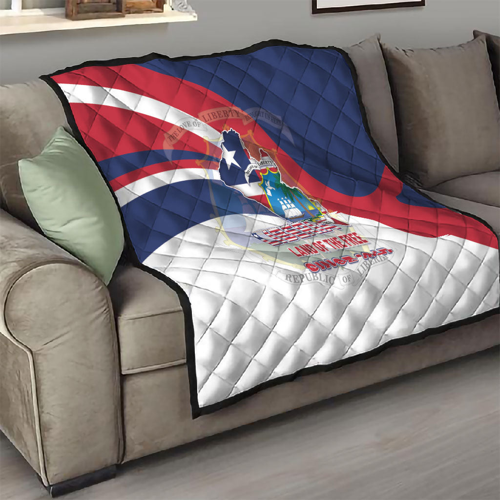 Liberia 1847 Quilt Happy Independence Day