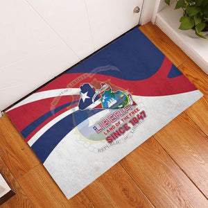 Liberia 1847 Rubber Doormat Happy Independence Day