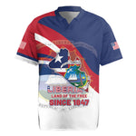 Liberia 1847 Rugby Jersey Happy Independence Day