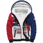 Liberia 1847 Sherpa Hoodie Happy Independence Day