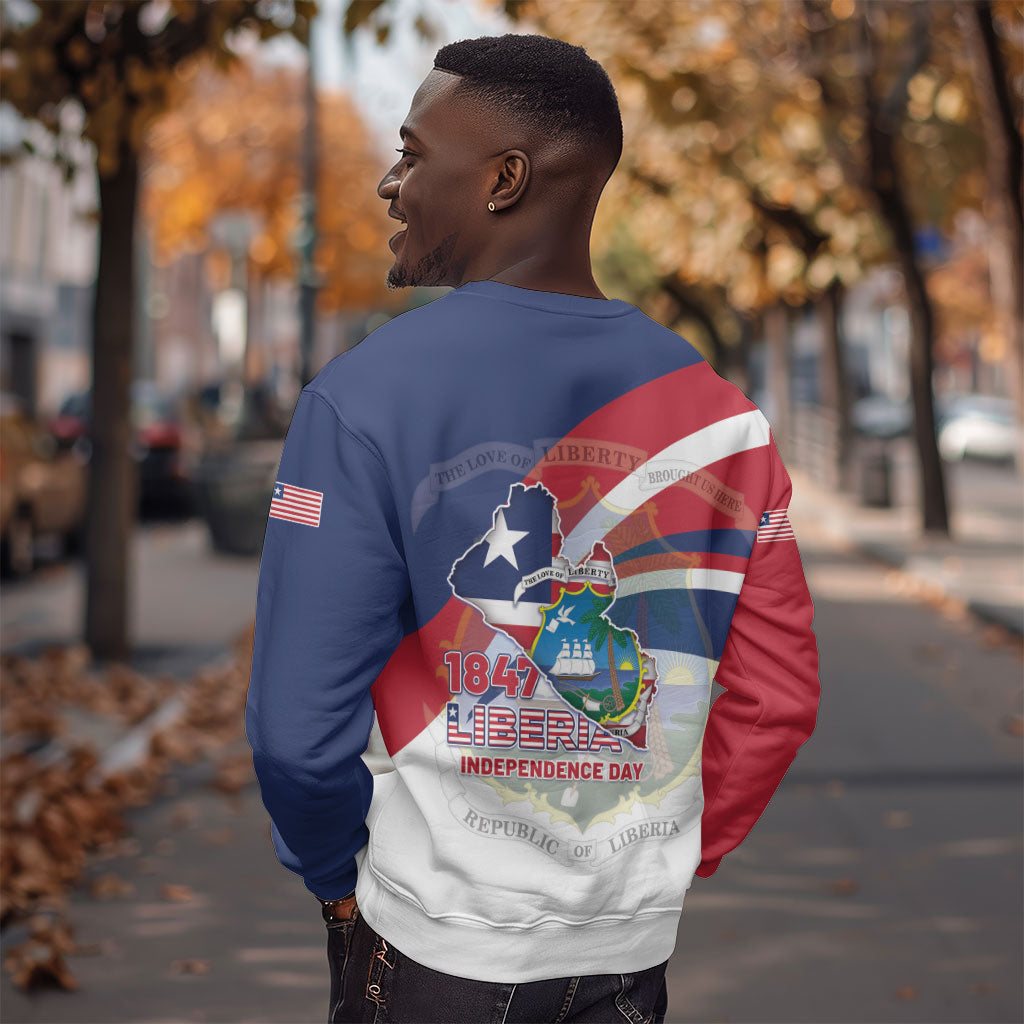 Liberia 1847 Sweatshirt Happy Independence Day