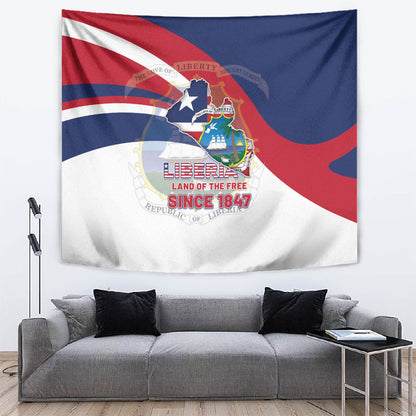Liberia 1847 Tapestry Happy Independence Day