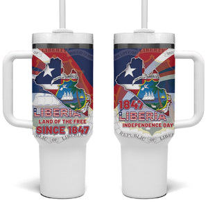 Liberia 1847 Tumbler With Handle Happy Independence Day