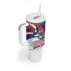 Liberia 1847 Tumbler With Handle Happy Independence Day
