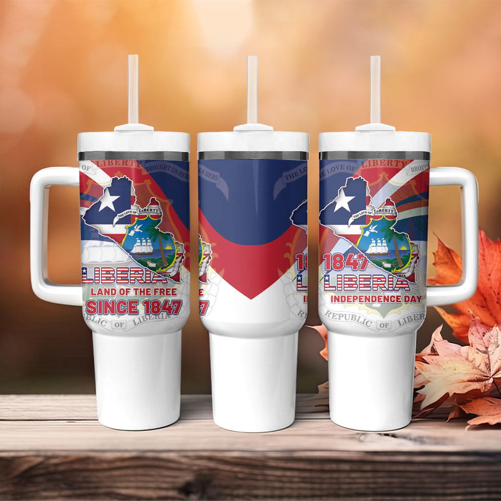 Liberia 1847 Tumbler With Handle Happy Independence Day