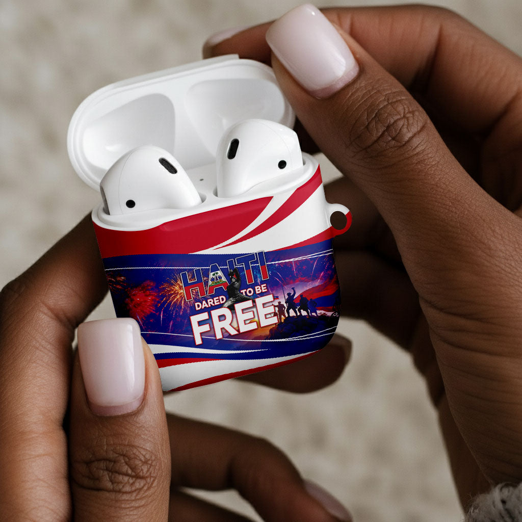 1804 Haiti Independence AirPods Case Haitian Pride Patriotic Heritage