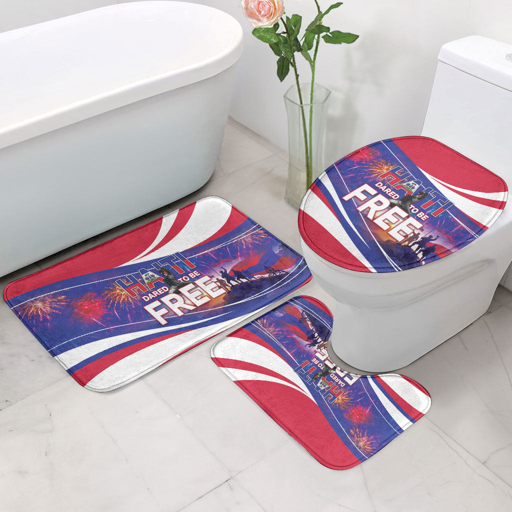 1804 Haiti Independence Bathroom Set Haitian Pride Patriotic Heritage