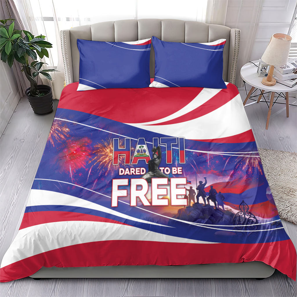 1804 Haiti Independence Bedding Set Haitian Pride Patriotic Heritage