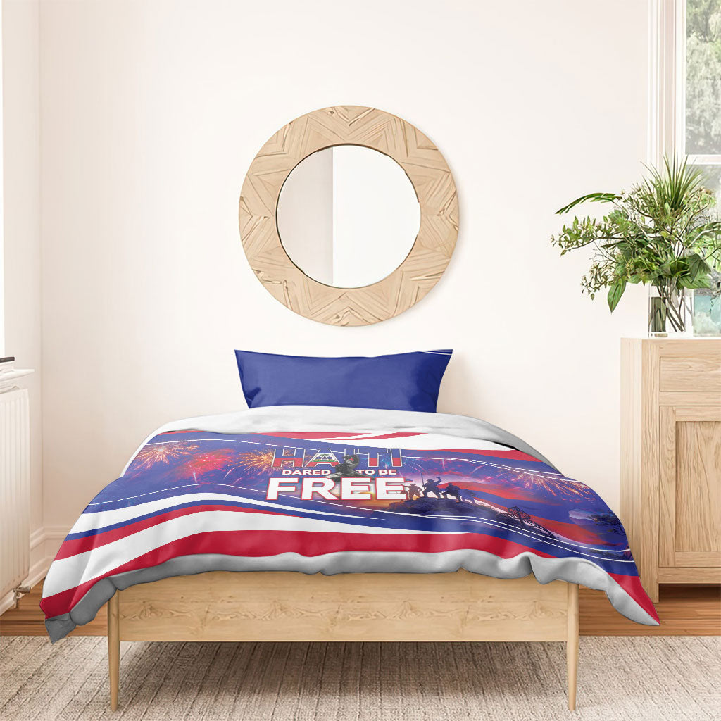 1804 Haiti Independence Bedding Set Haitian Pride Patriotic Heritage