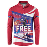 1804 Haiti Independence Button Sweatshirt Haitian Pride Patriotic Heritage