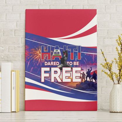 1804 Haiti Independence Canvas Wall Art Haitian Pride Patriotic Heritage