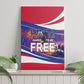 1804 Haiti Independence Canvas Wall Art Haitian Pride Patriotic Heritage