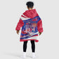 1804 Haiti Independence Kid Wearable Blanket Hoodie Haitian Pride Patriotic Heritage