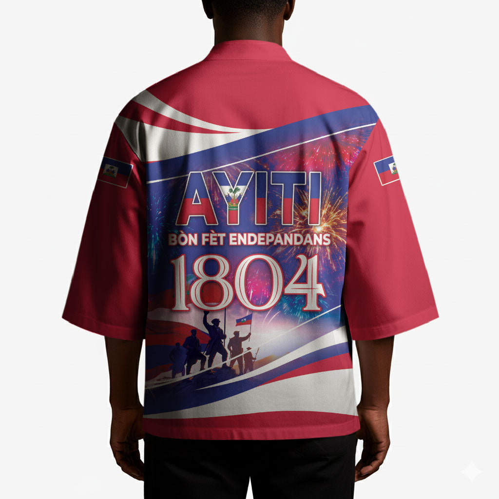 1804 Haiti Independence Kimono Haitian Pride Patriotic Heritage