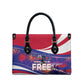 1804 Haiti Independence Leather Bag Haitian Pride Patriotic Heritage