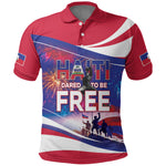 1804 Haiti Independence Polo Shirt Haitian Pride Patriotic Heritage