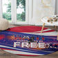 1804 Haiti Independence Round Carpet Haitian Pride Patriotic Heritage