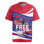 1804 Haiti Independence Rugby Jersey Haitian Pride Patriotic Heritage