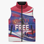 1804 Haiti Independence Sleeveless Puffer Jacket Haitian Pride Patriotic Heritage