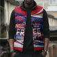 1804 Haiti Independence Sleeveless Puffer Jacket Haitian Pride Patriotic Heritage