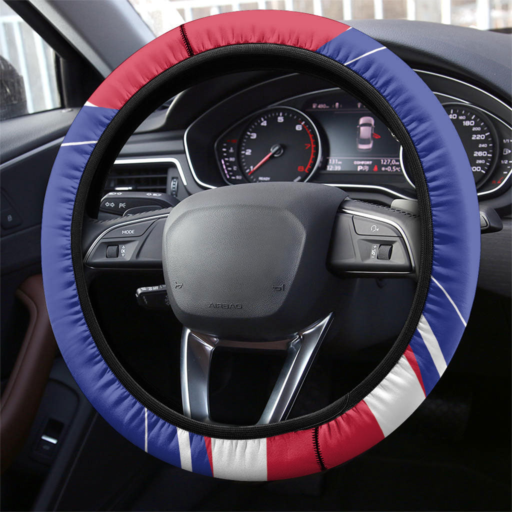 1804 Haiti Independence Steering Wheel Cover Haitian Pride Patriotic Heritage