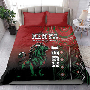 Kenya Jamhuri Day Bedding Set One Nation One Flag One People